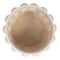 Hello Honey® White Raised Dots Stoneware Canister with Acacia Wood Lid